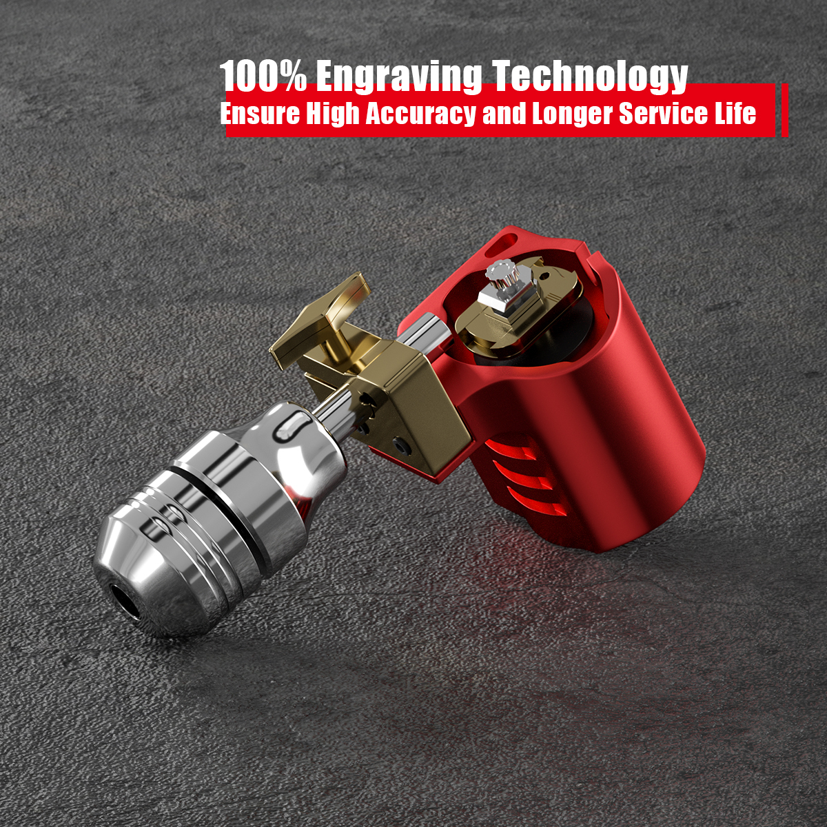 Professional Aircraft aluminum alloy DM Thanos Rotary Tattoo Machine for tattoo art