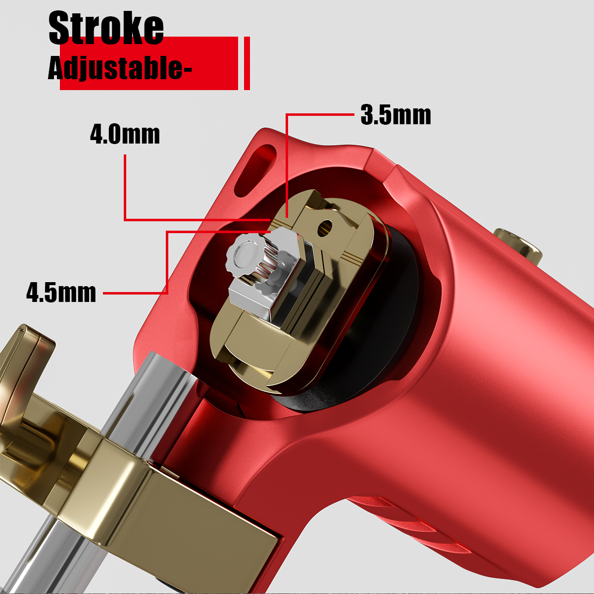 Professional Aircraft aluminum alloy DM Thanos Rotary Tattoo Machine for tattoo art