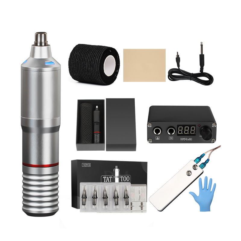 Professional cartridge pen kits Permanent makeup tattoo set for Tattoo training