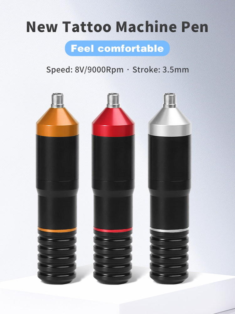 Premium Motor Tattoo Machine Professional RCA Connection cartridge tattoo pens