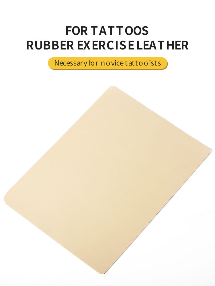 15*20cm Blank Rubber Practice Skin tattoo supplies accessories for tattoo training