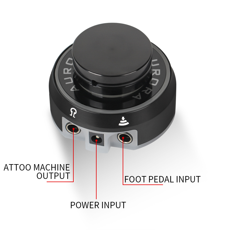 Portable Mini  AURORA-1 Tattoo Power Supply for coil and rotary tattoo machines