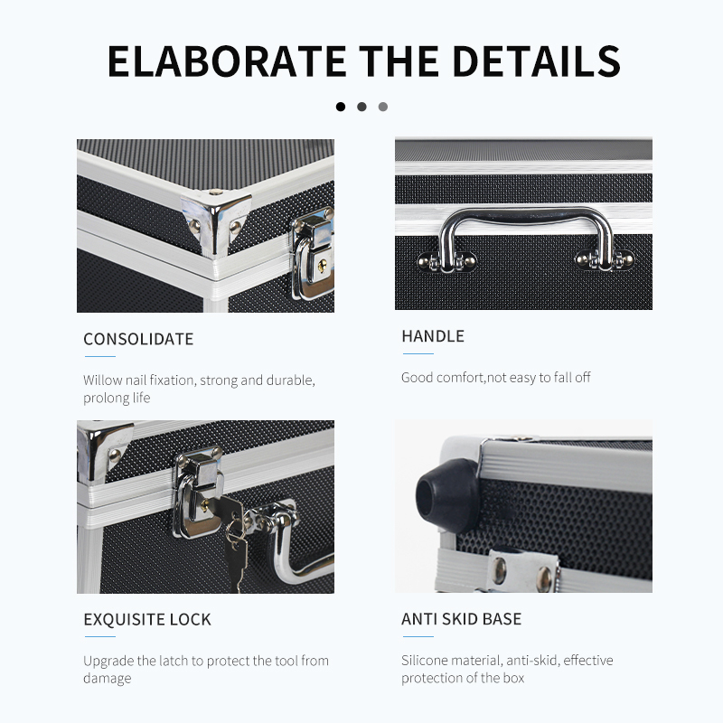 Popular Fashion Simple Tattoo Tool box for Tattoo Supply