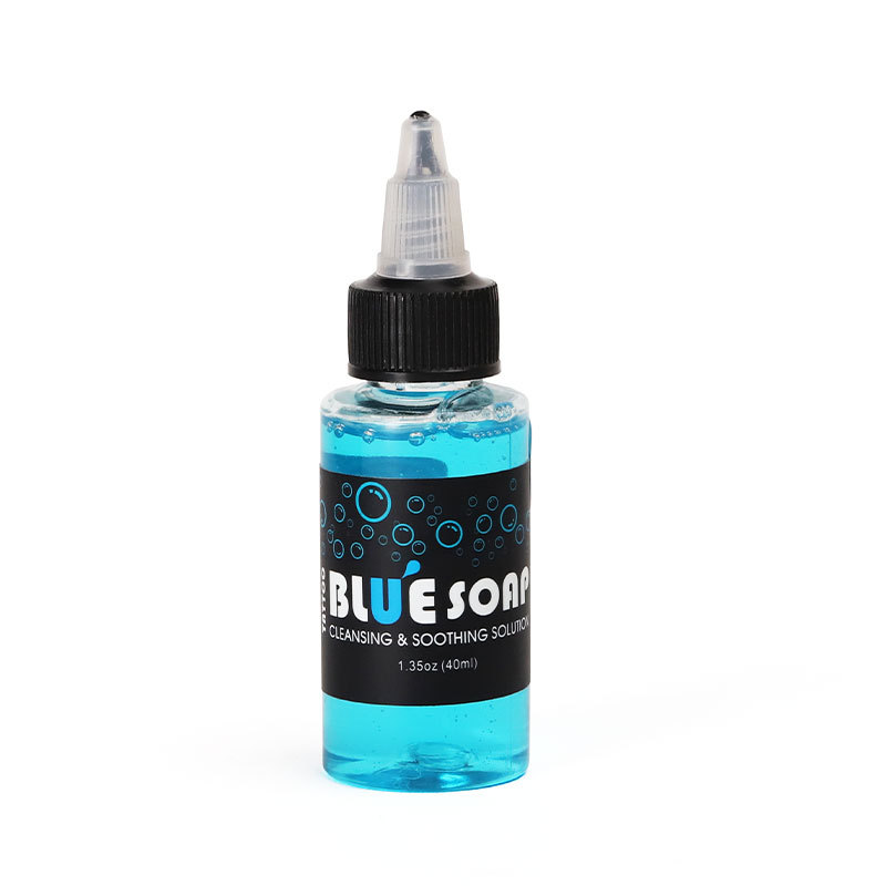 40ml Original Blue Soap tattoo Cleaning Soothing Solution for 40ml  for Tattoo Cleaning Supplies