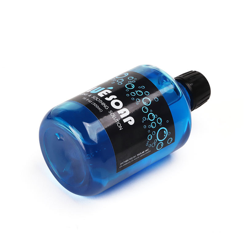 500ml tattoo blue soap bottle Cleaning Soothing Solution tattoo accessories