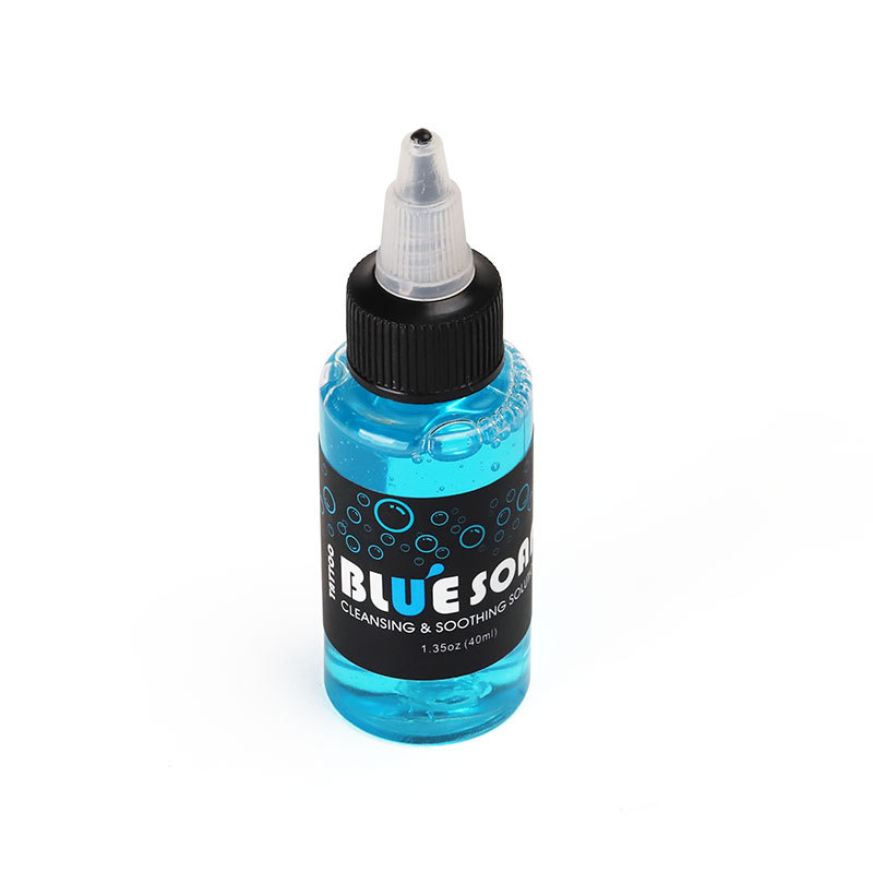 40ml Original Blue Soap tattoo Cleaning Soothing Solution for 40ml  for Tattoo Cleaning Supplies