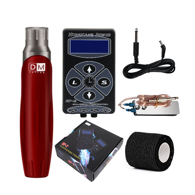 Professional DM Rotary Tattoo Pen Kit for Tattoo Beginners