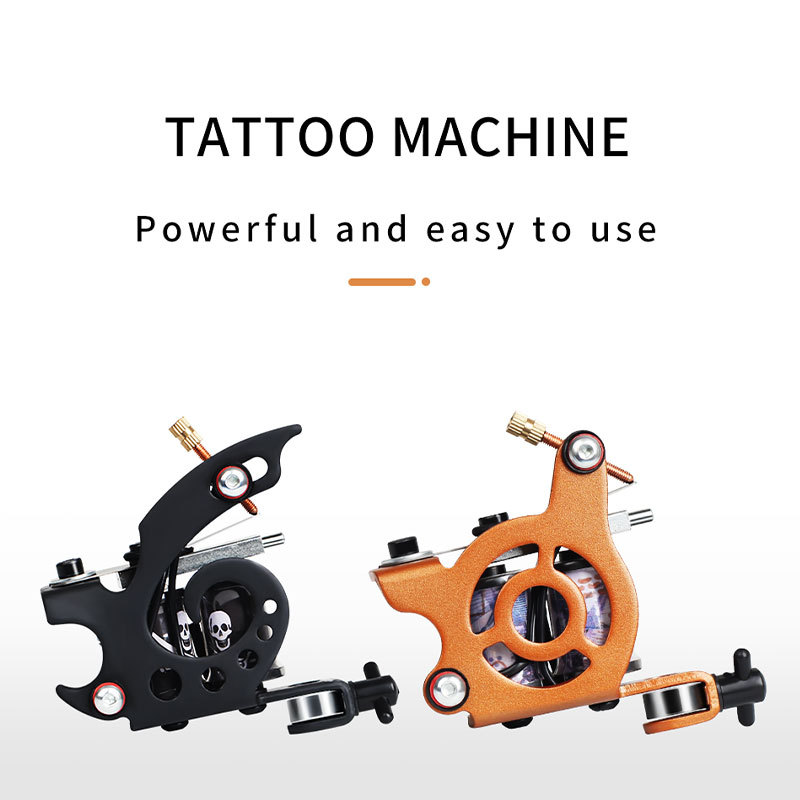 Cheap Tattoo Coil Machine Kit with Tattoo Power Supply  Foot Pedal