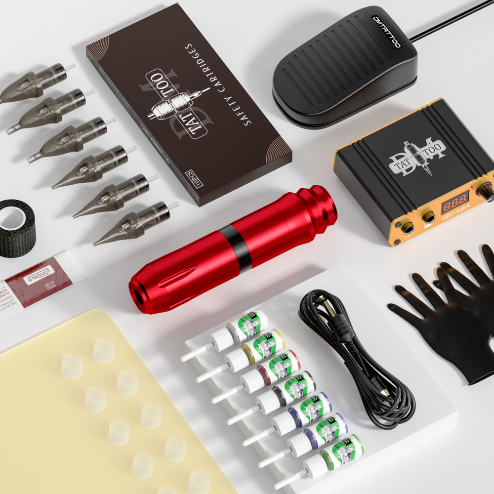 The new Rocket V6  Cartridge Tattoo Pen Kit