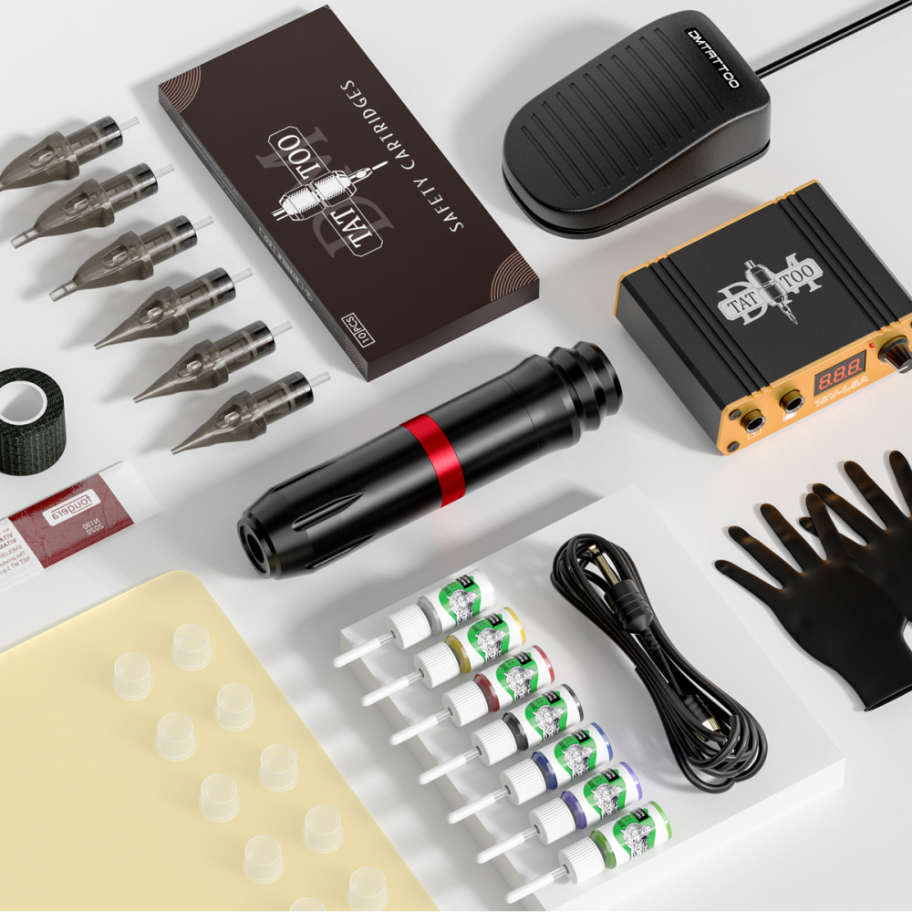 The new Rocket V6  Cartridge Tattoo Pen Kit