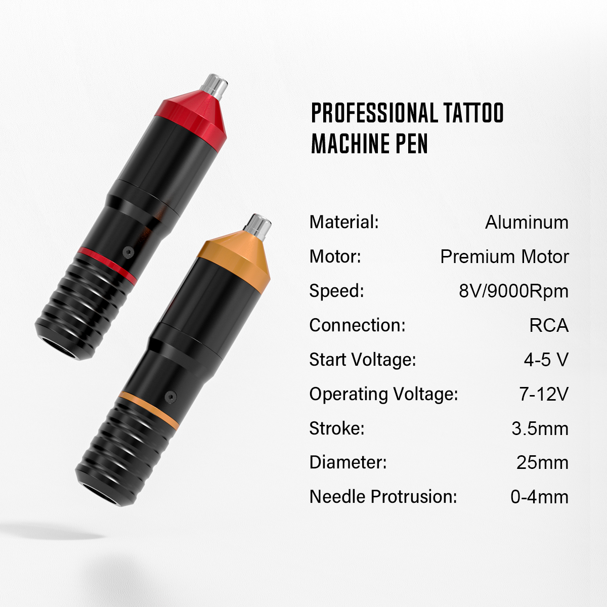 Beginner full set of rotary tattoo pen kit