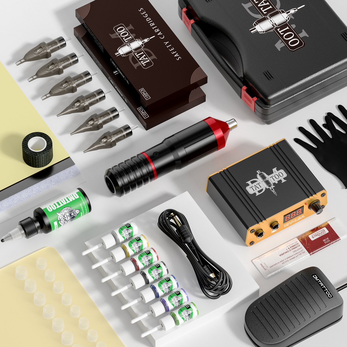 Full set tattoo pen kit for Beginner