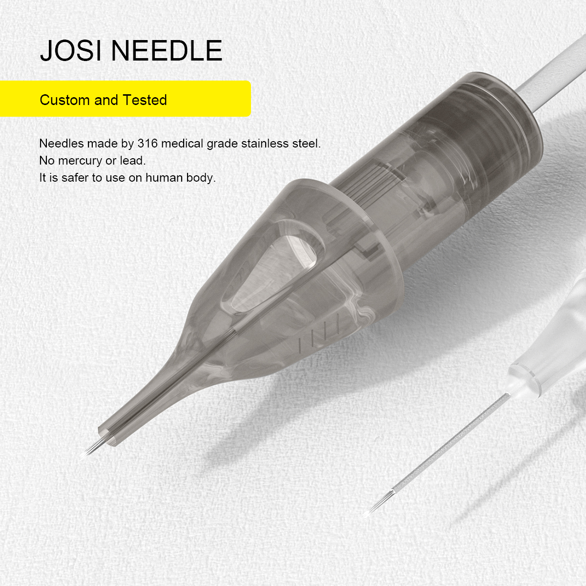 20Pcs RHINO Cartridge Tattoo Needles RL/RS/RM/M1 Disposable Stainless Steel Tattoo Needle