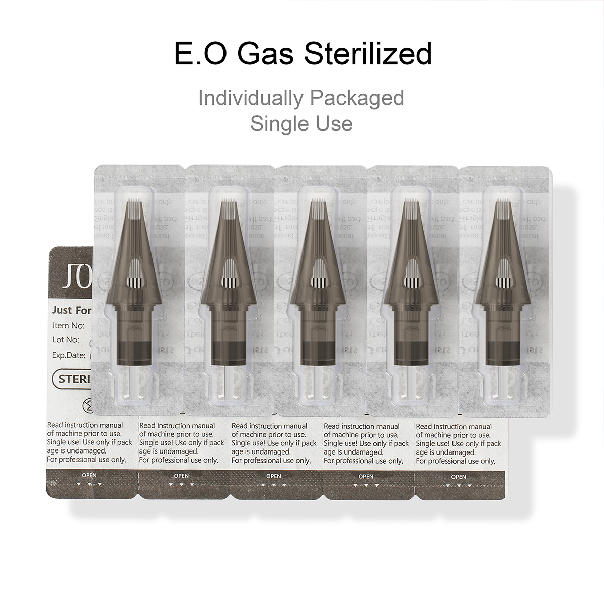 20Pcs RHINO Cartridge Tattoo Needles RL/RS/RM/M1 Disposable Stainless Steel Tattoo Needle