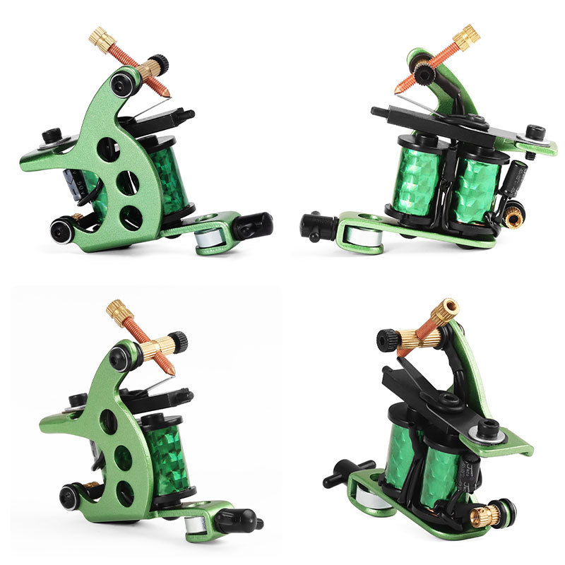 Professional  Rotary Tattoo Machine 8 Warps Coils Cast Iron Tattoo Machine Apply To Liner Tattoo Supply