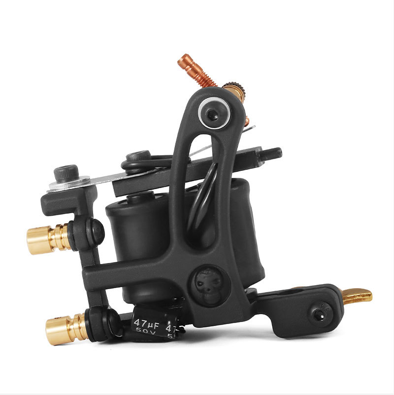 New Professional Rotary Tattoo Machine 10 Warps Coils Cast Iron Tattoo Machine Apply To Liner & Shader Tattoo Supply