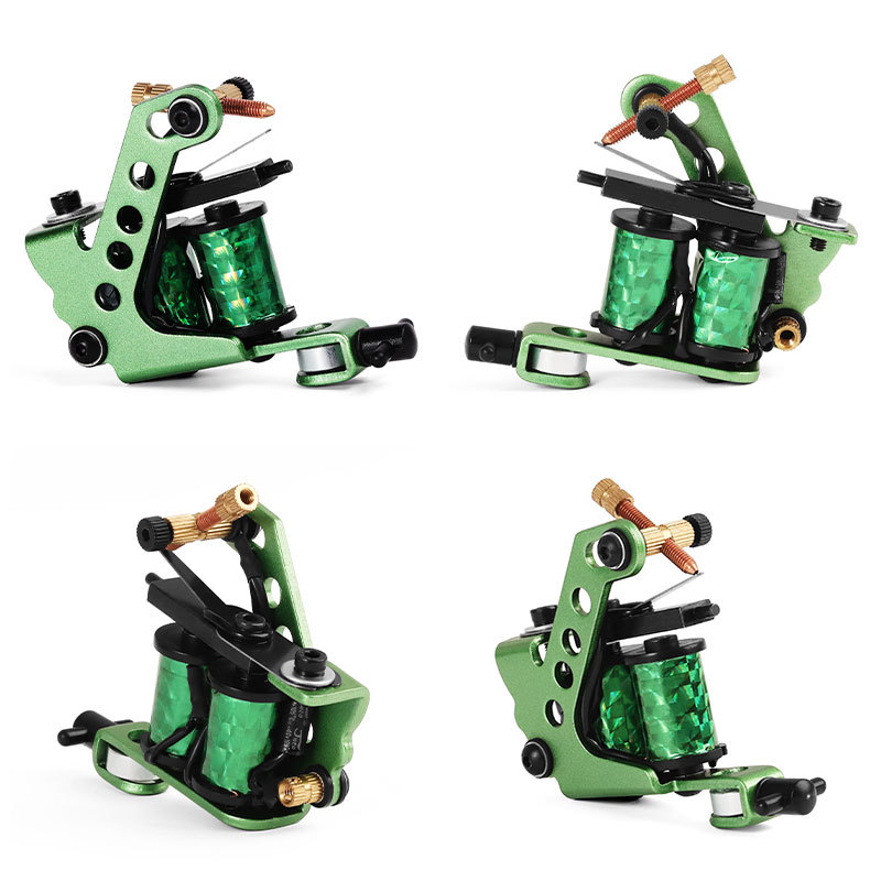 Professional  Rotary Tattoo Machine 8 Warps Coils Cast Iron Tattoo Machine Apply To Liner Tattoo Supply
