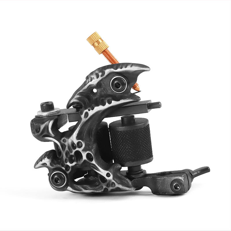 Newest Rotary Tattoo Machine 10 Warps Coils Cast Handmade Tattoo Machine Apply To Liner & Shader Tattoo Supply