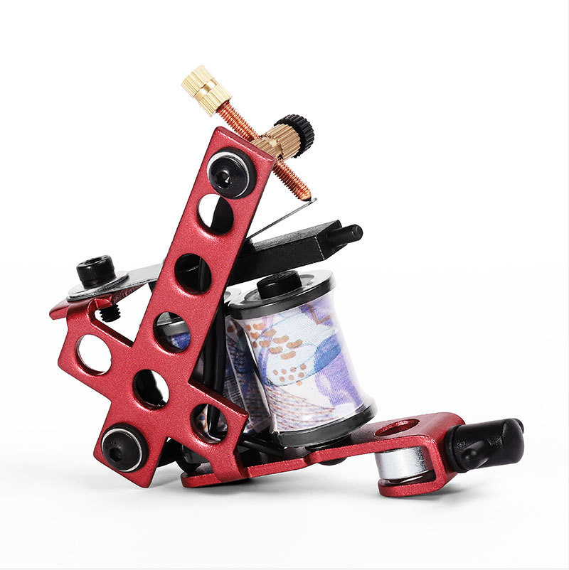 Tattoo Machine  Casting Iron 8 Wraps Coil Tattoo Supplies High Power  Liner Tattoo Machine Gun 