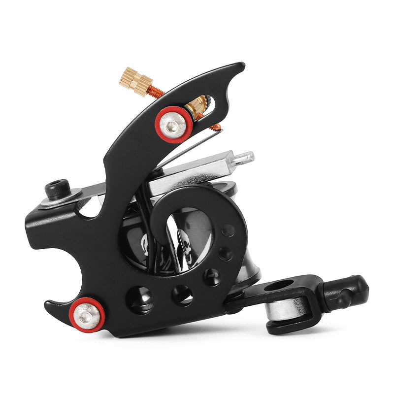 New Tattoo Machine Gun Casting Iron 8 Wraps Coil Tattoo Supplies High Power  Liner Tattoo Machine