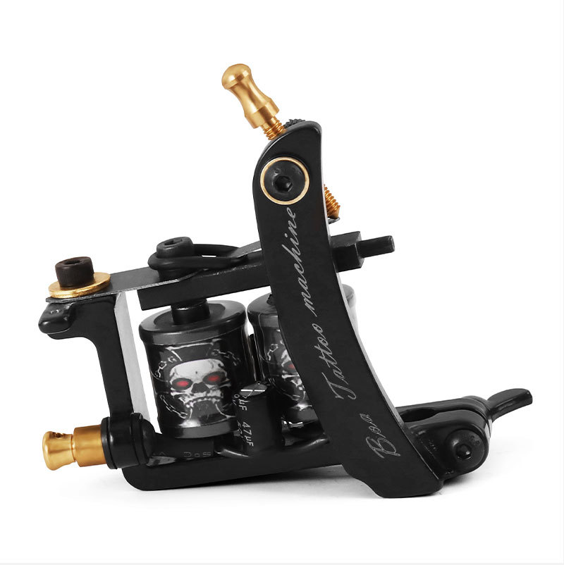 10 Wrap Coil Machine Liner and Shader Tattoo Machine Gun for Permanent Makeup