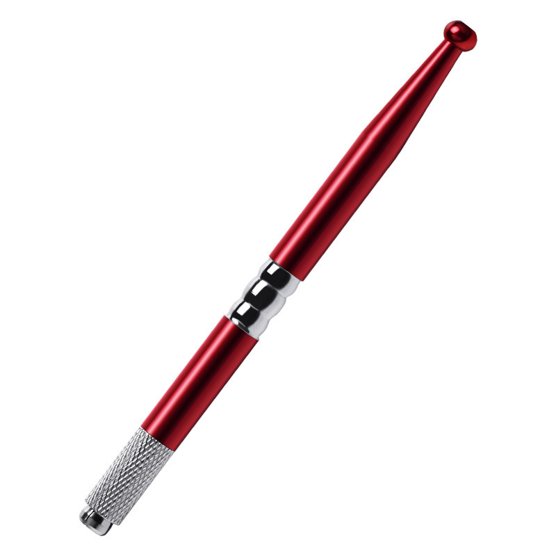 Microblading Pen Aluminum Manual Tattoo Eyebrow Pencil Permanent Makeup Tattoo Supplies ,6Colors