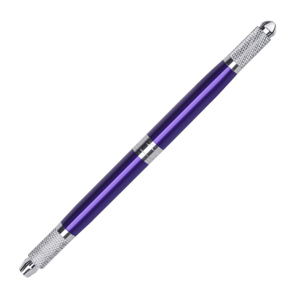 Stainless Steel Manual  Tattoo Eyebrow Eyeliner Lip Microblading Needle Pen for Semi-Permanent Makeup Tool