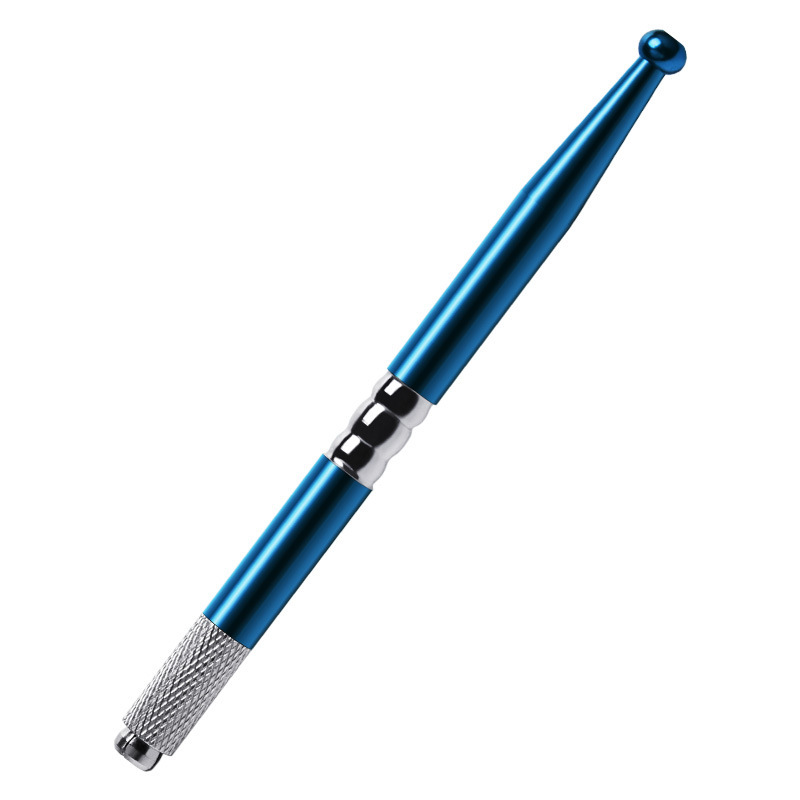 Microblading Pen Aluminum Manual Tattoo Eyebrow Pencil Permanent Makeup Tattoo Supplies ,6Colors