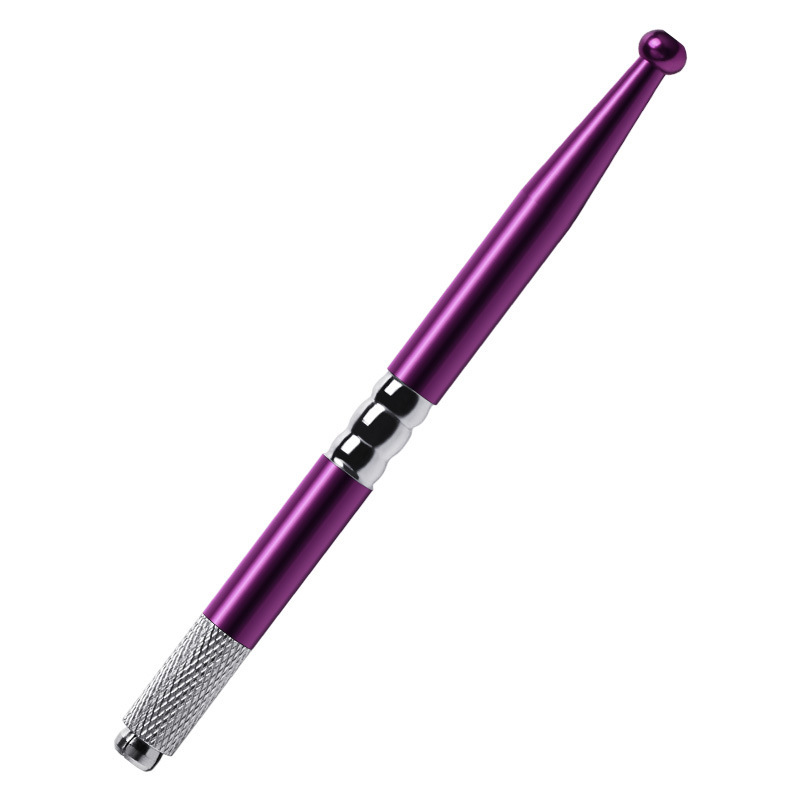 Microblading Pen Aluminum Manual Tattoo Eyebrow Pencil Permanent Makeup Tattoo Supplies ,6Colors