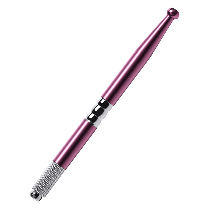 Microblading Pen Aluminum Manual Tattoo Eyebrow Pencil Permanent Makeup Tattoo Supplies ,6Colors