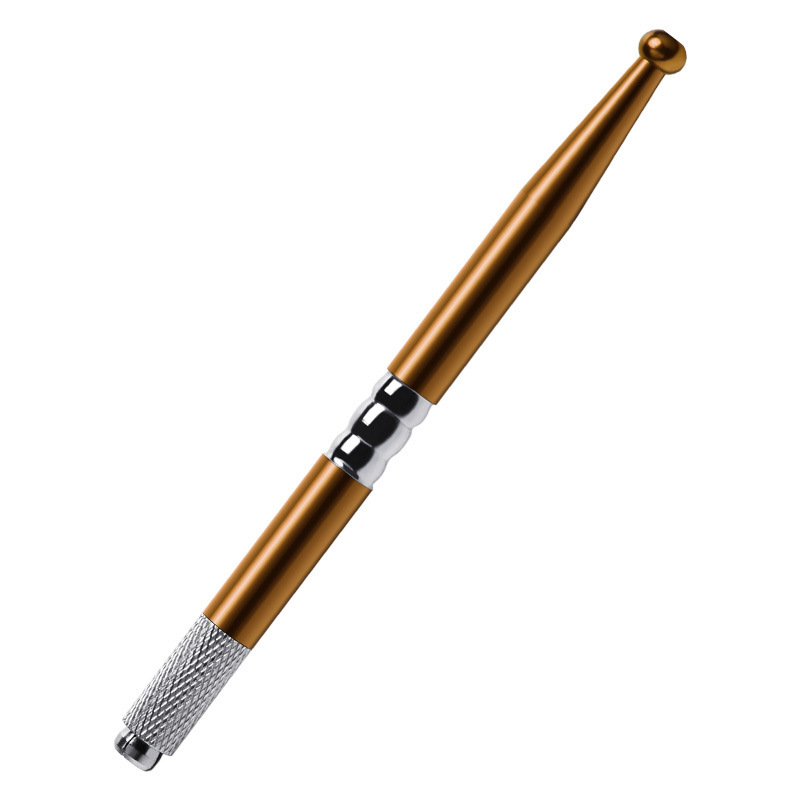 Microblading Pen Aluminum Manual Tattoo Eyebrow Pencil Permanent Makeup Tattoo Supplies ,6Colors