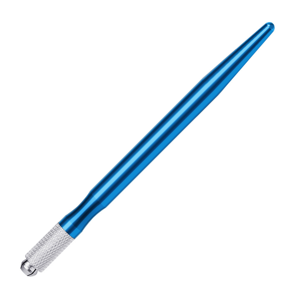 Newest  Microblading Pen Aluminum Manual Tattoo Eyebrow Pen For Permanent Makeup Tattoo Supplies