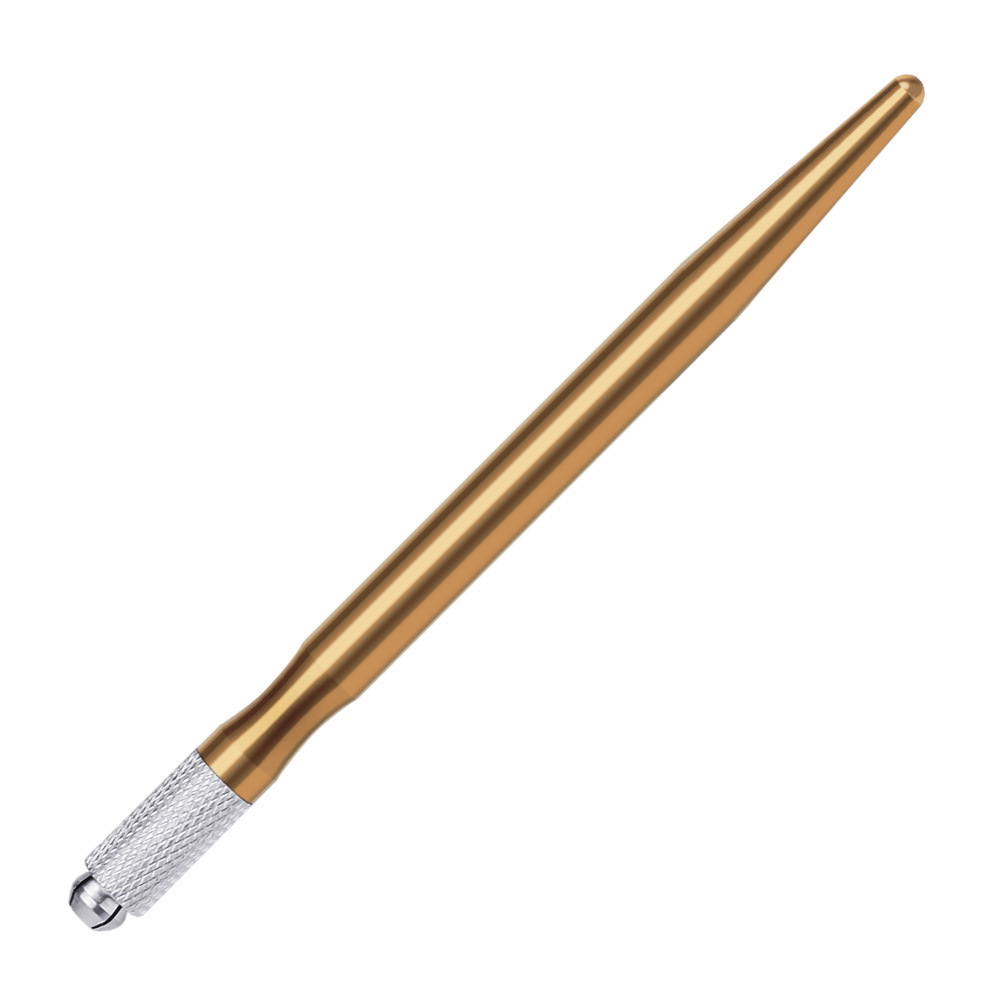 Newest  Microblading Pen Aluminum Manual Tattoo Eyebrow Pen For Permanent Makeup Tattoo Supplies