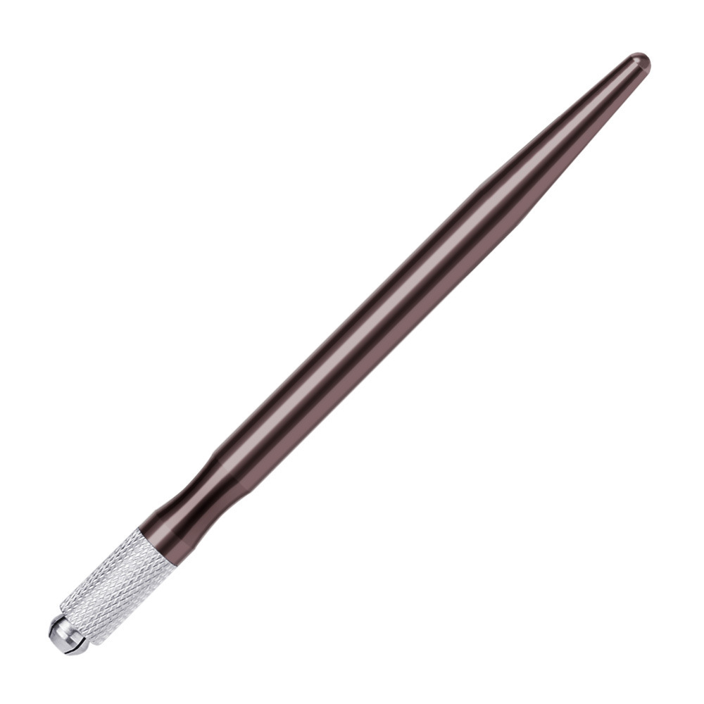 Newest  Microblading Pen Aluminum Manual Tattoo Eyebrow Pen For Permanent Makeup Tattoo Supplies