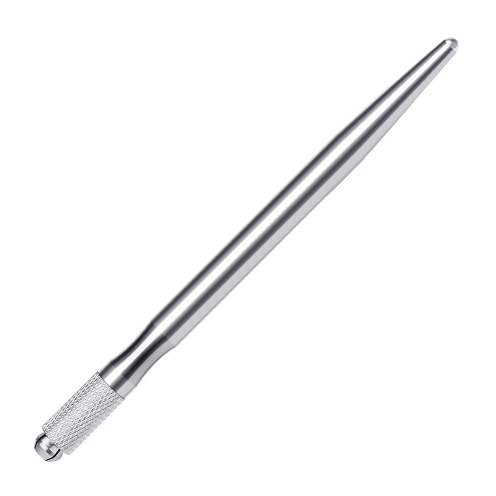 Newest  Microblading Pen Aluminum Manual Tattoo Eyebrow Pen For Permanent Makeup Tattoo Supplies