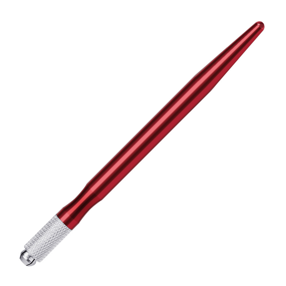 Newest  Microblading Pen Aluminum Manual Tattoo Eyebrow Pen For Permanent Makeup Tattoo Supplies