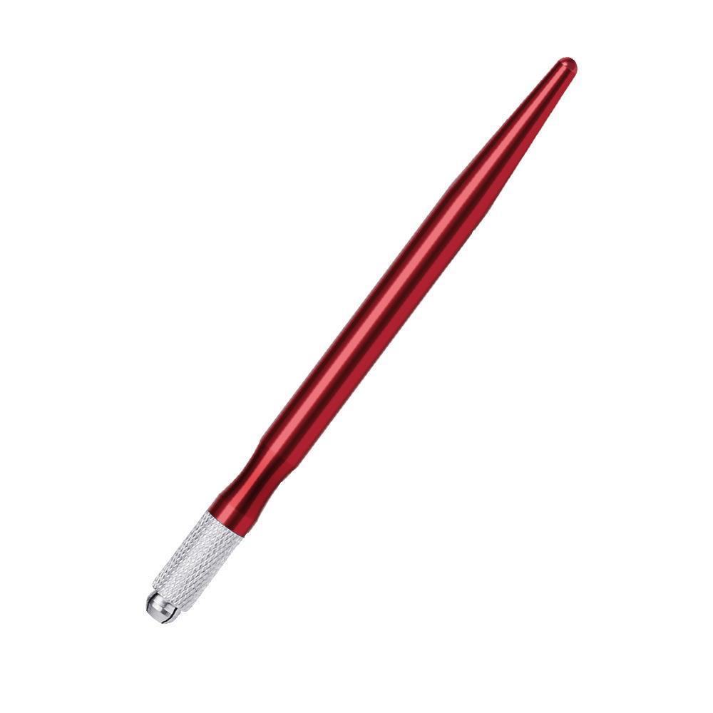 Newest  Microblading Pen Aluminum Manual Tattoo Eyebrow Pen For Permanent Makeup Tattoo Supplies