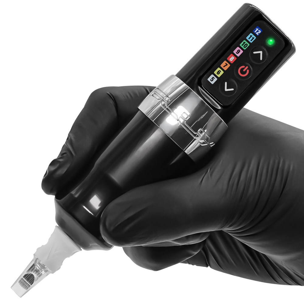Flux Wireless Tattoo Machine Pen Strong Coreless Motor 2400mAh Lithium Battery