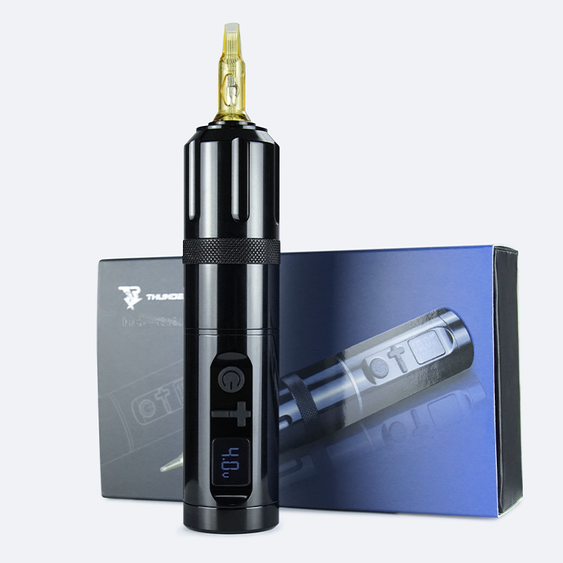 Wireless Tattoo Machine Coreless Motor 2200mAh Lithium Battery Professional PMU Rotary Tattoo Pen