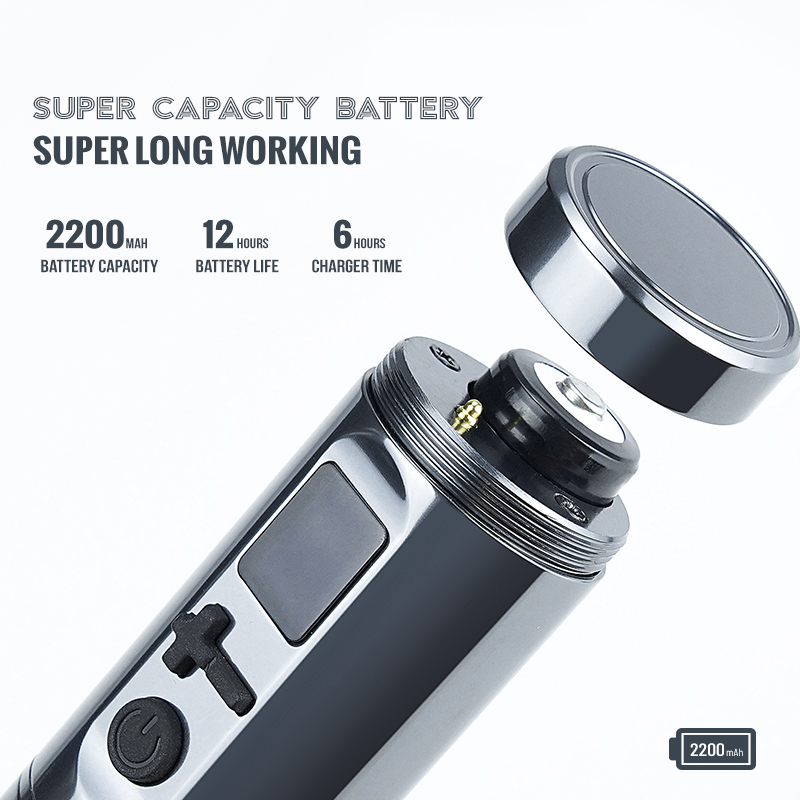 Wireless Tattoo Machine Coreless Motor 2200mAh Lithium Battery Professional PMU Rotary Tattoo Pen