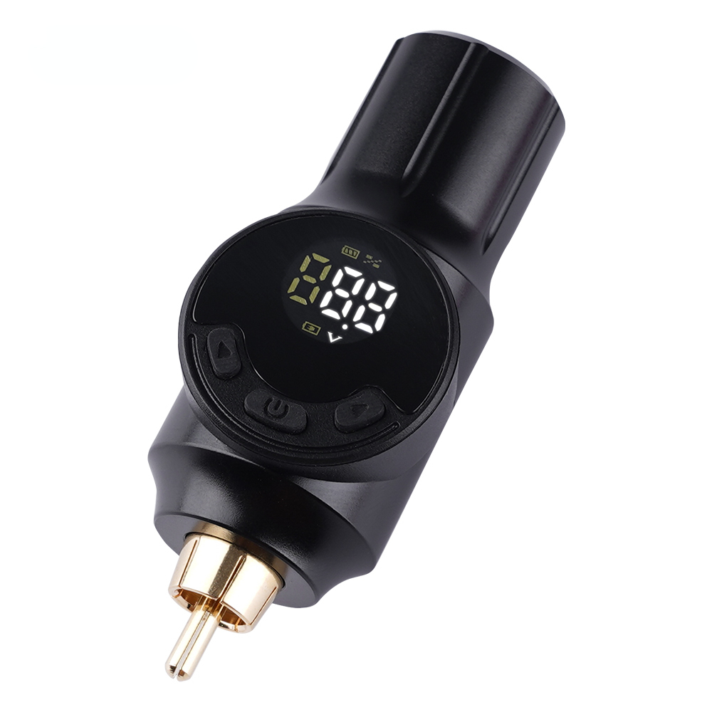 Fast Charge 1500mAh Tattoo Battery RCA Interface Wireless Tattoo Power Supply for Rotary Tattoo Machine