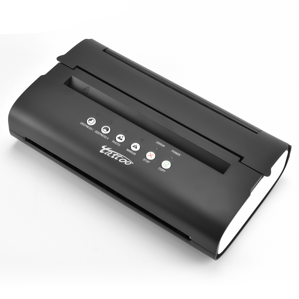 Tattoo Transfer Stencil Machine Portable Mini Thermal Copier Machine Stencil Printer MT200