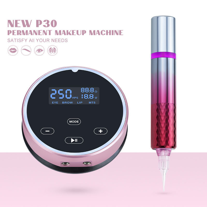 P30 PMU Machine Diamond Tattoo Pen Kit