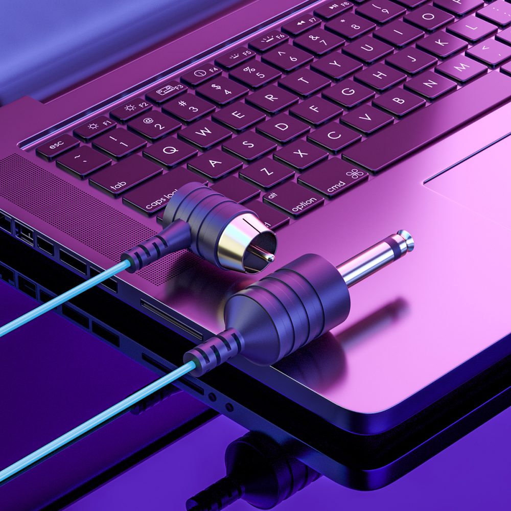 Premium Quality Tattoo Clip Cord RCA DC Interface Cable Professional 2.2M Fireproof Silicone Soft Tattoo Power Cord Supplies