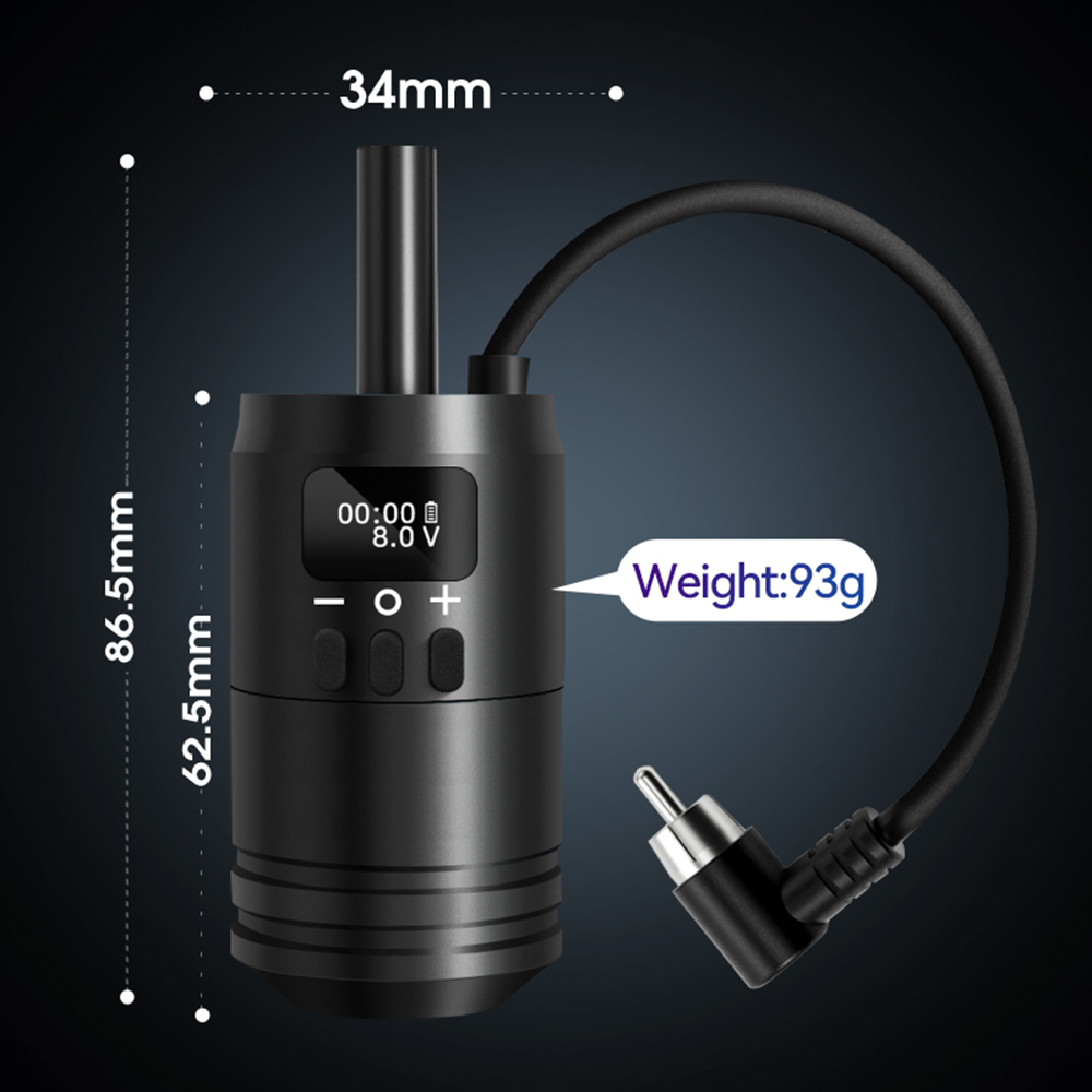 Wireless Tattoo Battery Grips 1600mAh