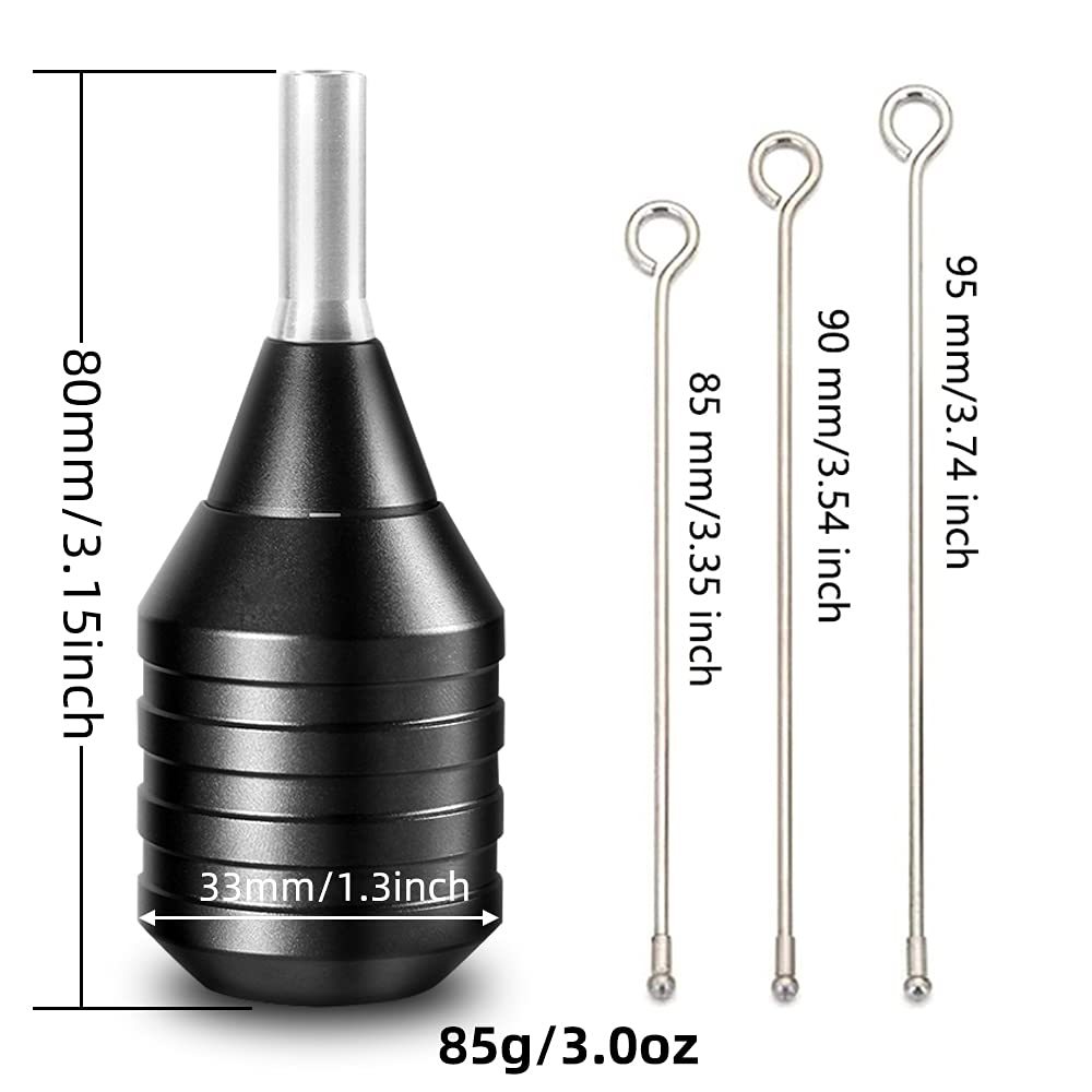 33MM Professional Tattoo Grips Cartridge Aluminum Alloy tattoo handle