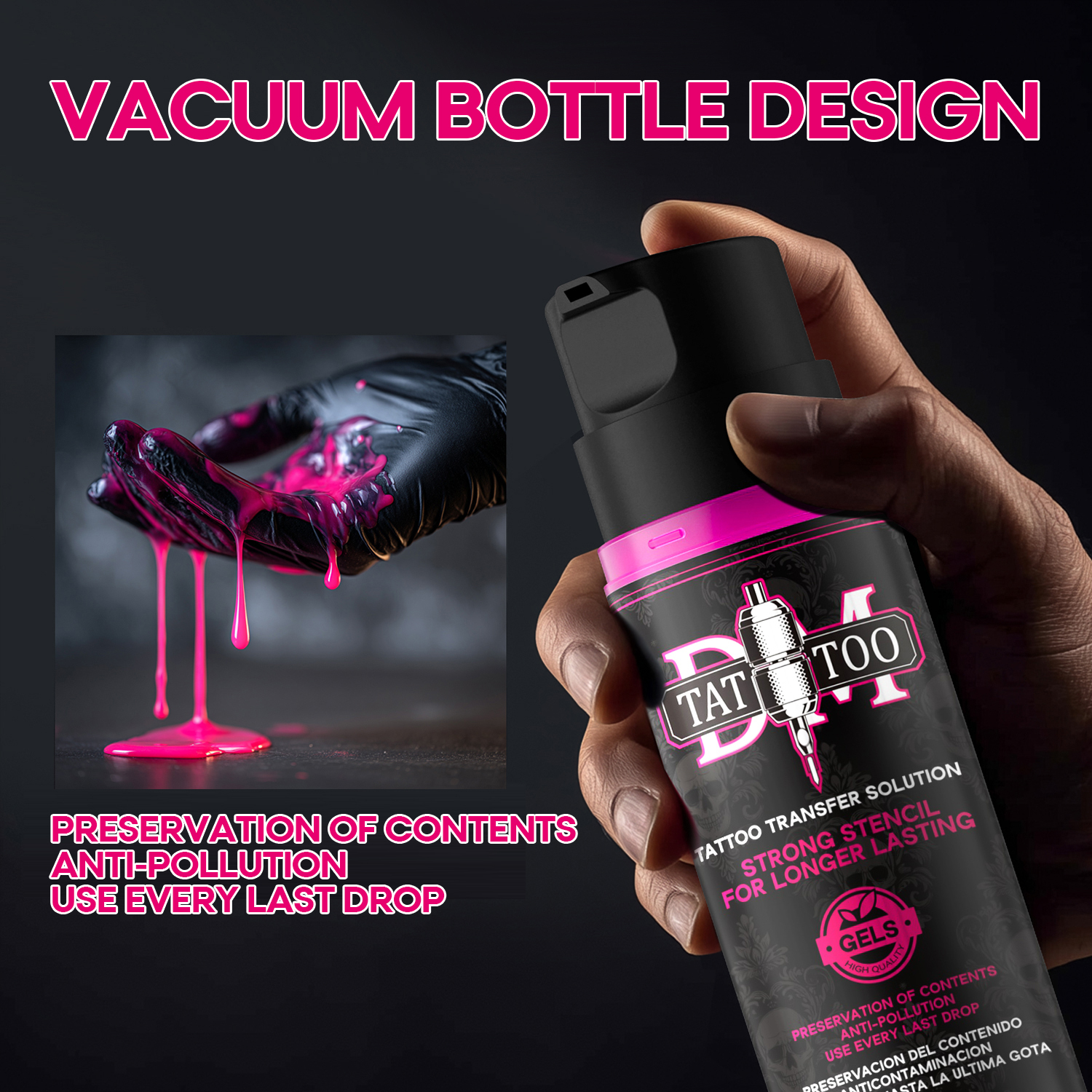DM Tattoo Transfer Stencil Cream Gel