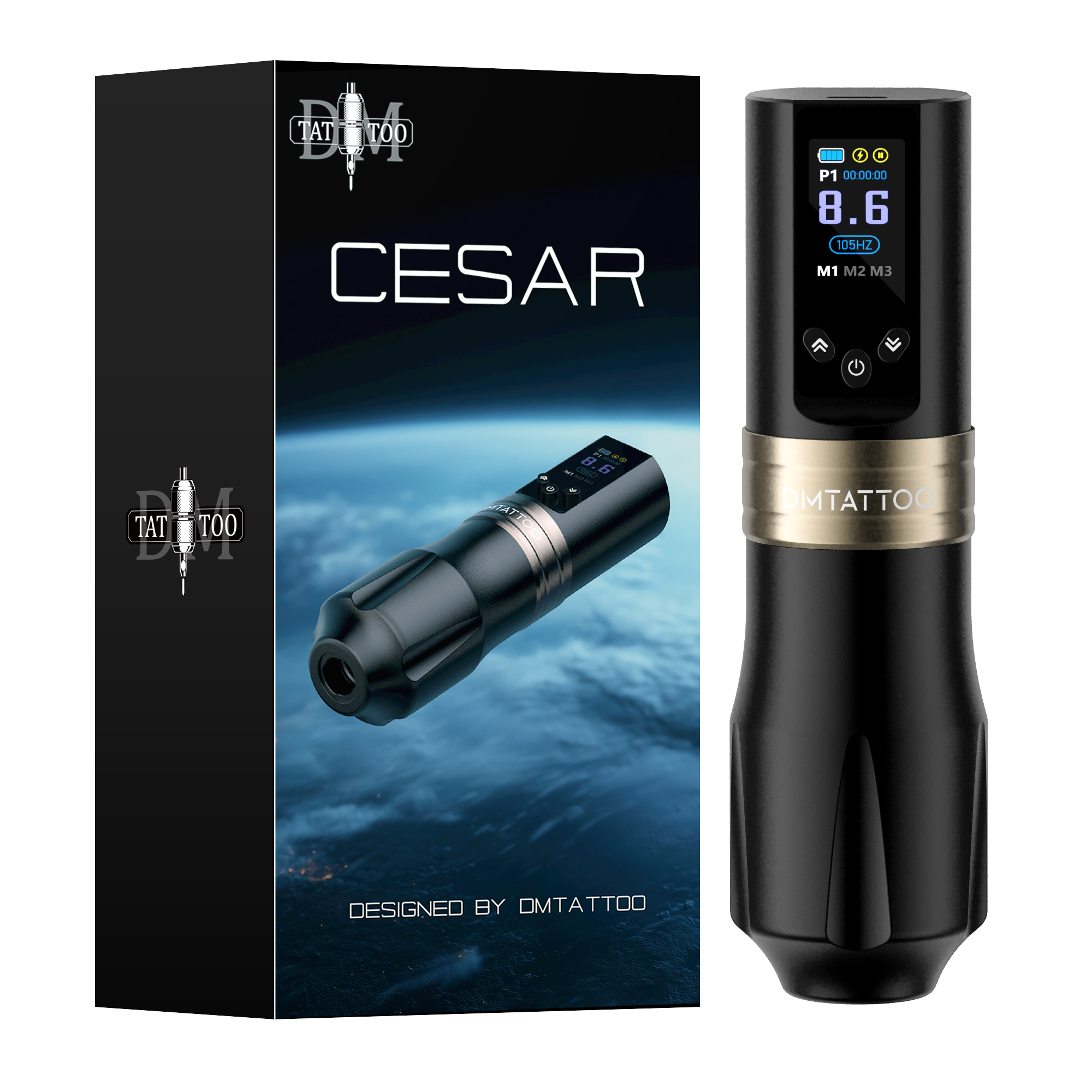DM Cesar Wireless Tattoo Machine Pen