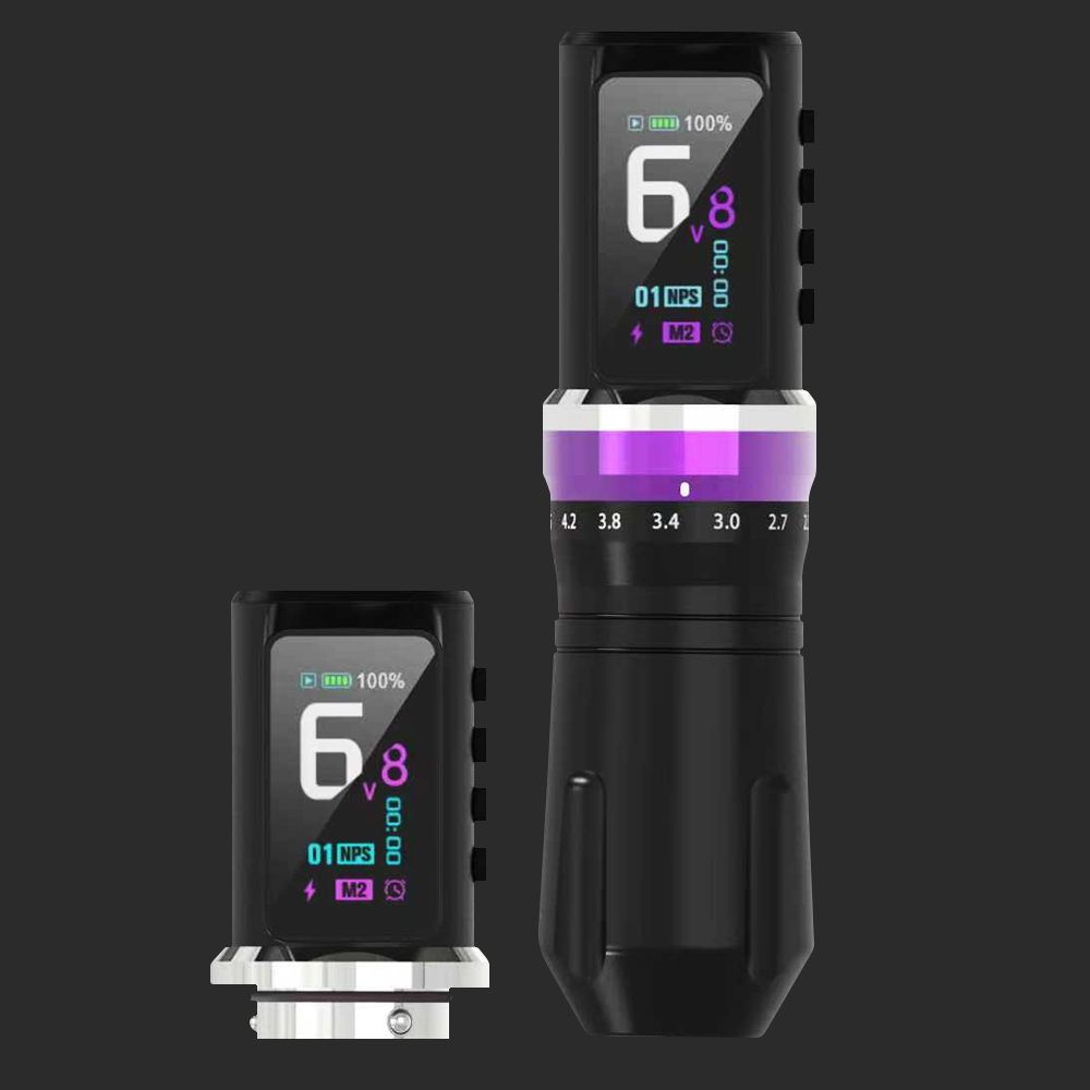 DM Adjustable Stroke Wireless Tattoo Pen Machine