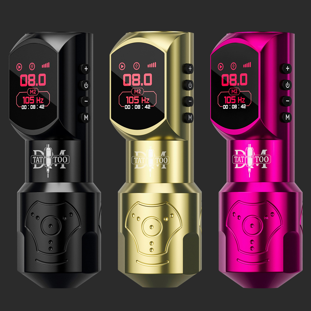 DM Reddragon Wireless Tattoo Machine Pen